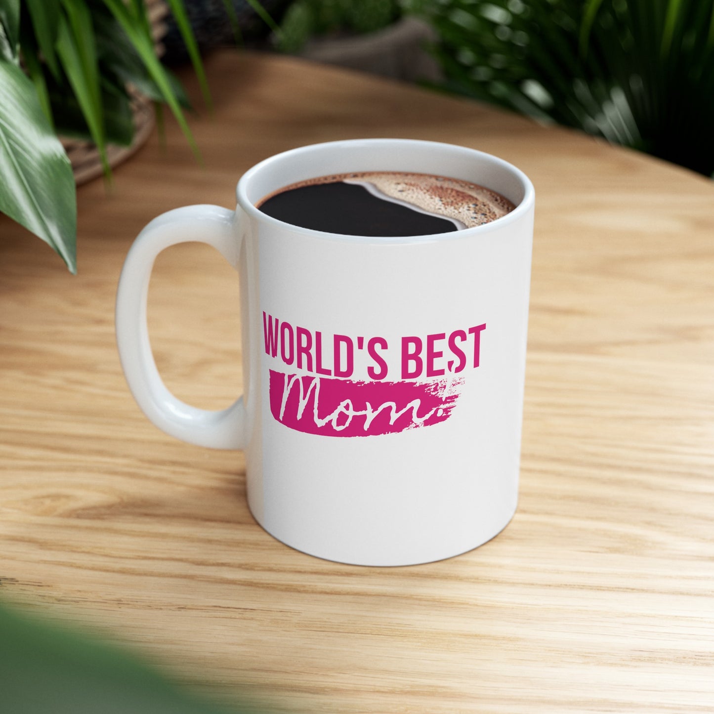 World's Best Mom Ceramic Mug, (11oz, 15oz)