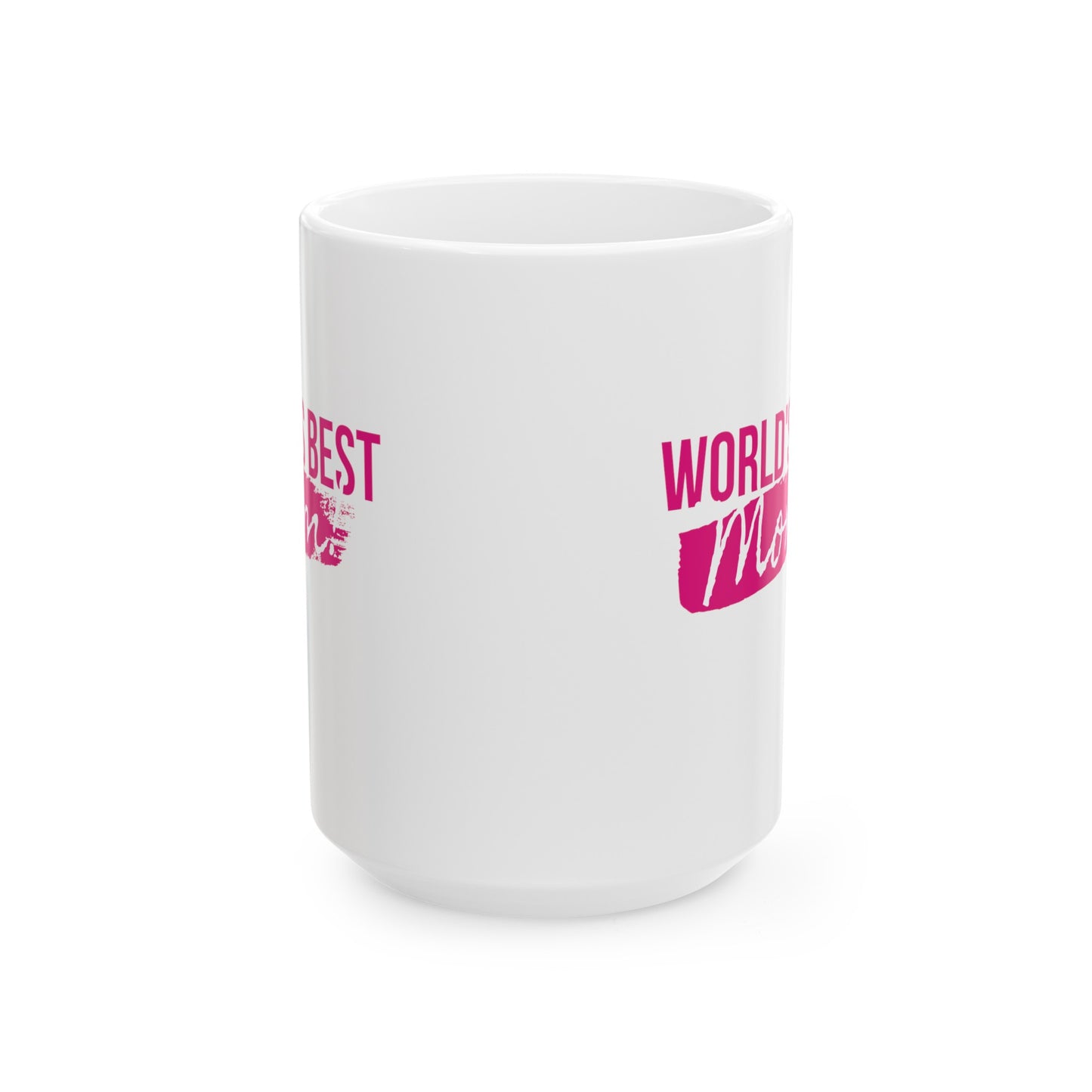 World's Best Mom Ceramic Mug, (11oz, 15oz)