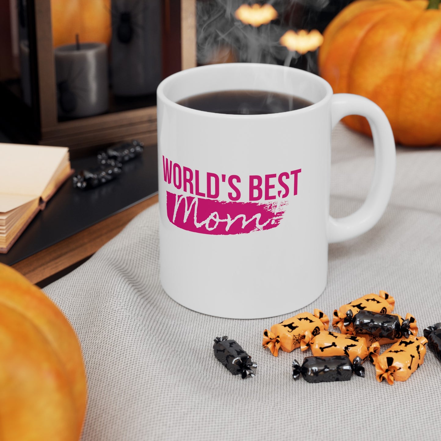 World's Best Mom Ceramic Mug, (11oz, 15oz)