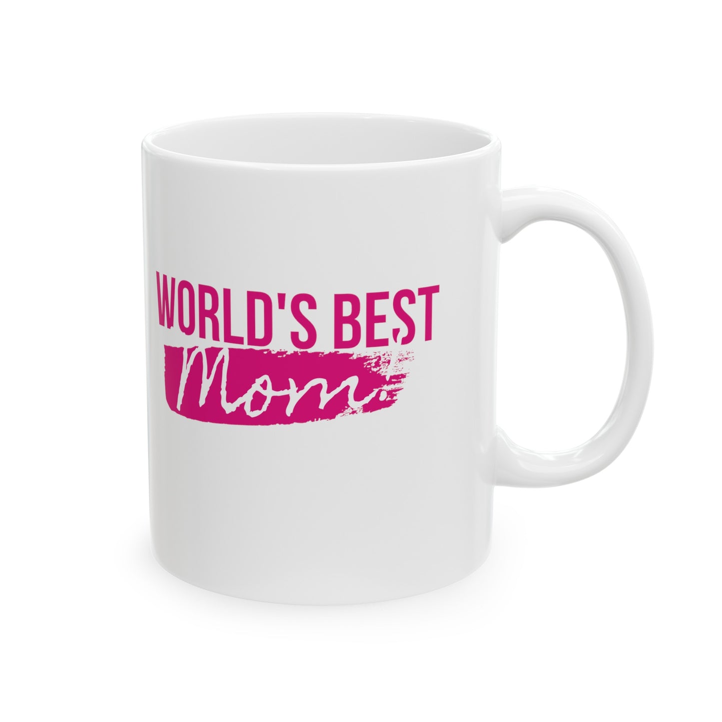 World's Best Mom Ceramic Mug, (11oz, 15oz)