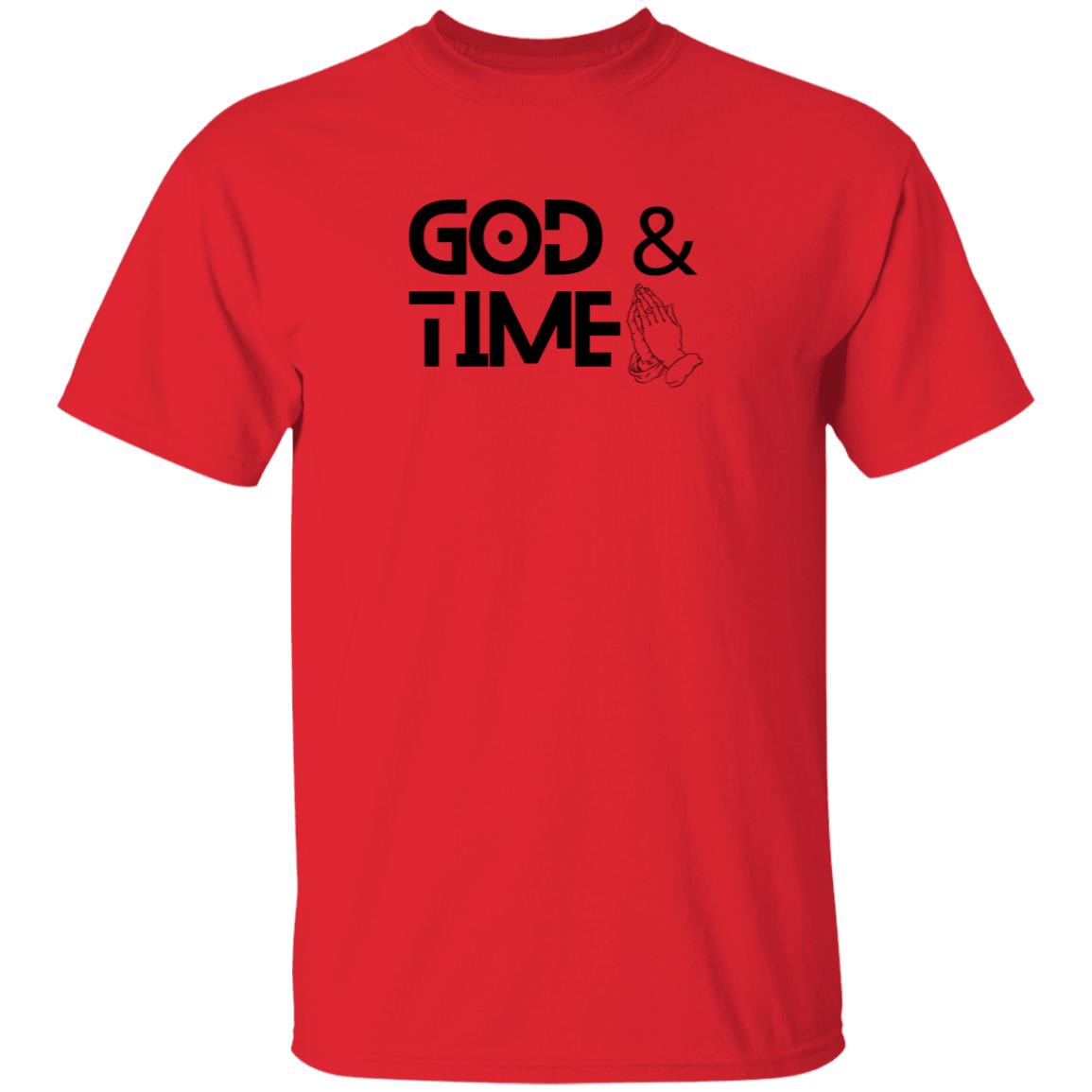 God & Time (black print) T-Shirt