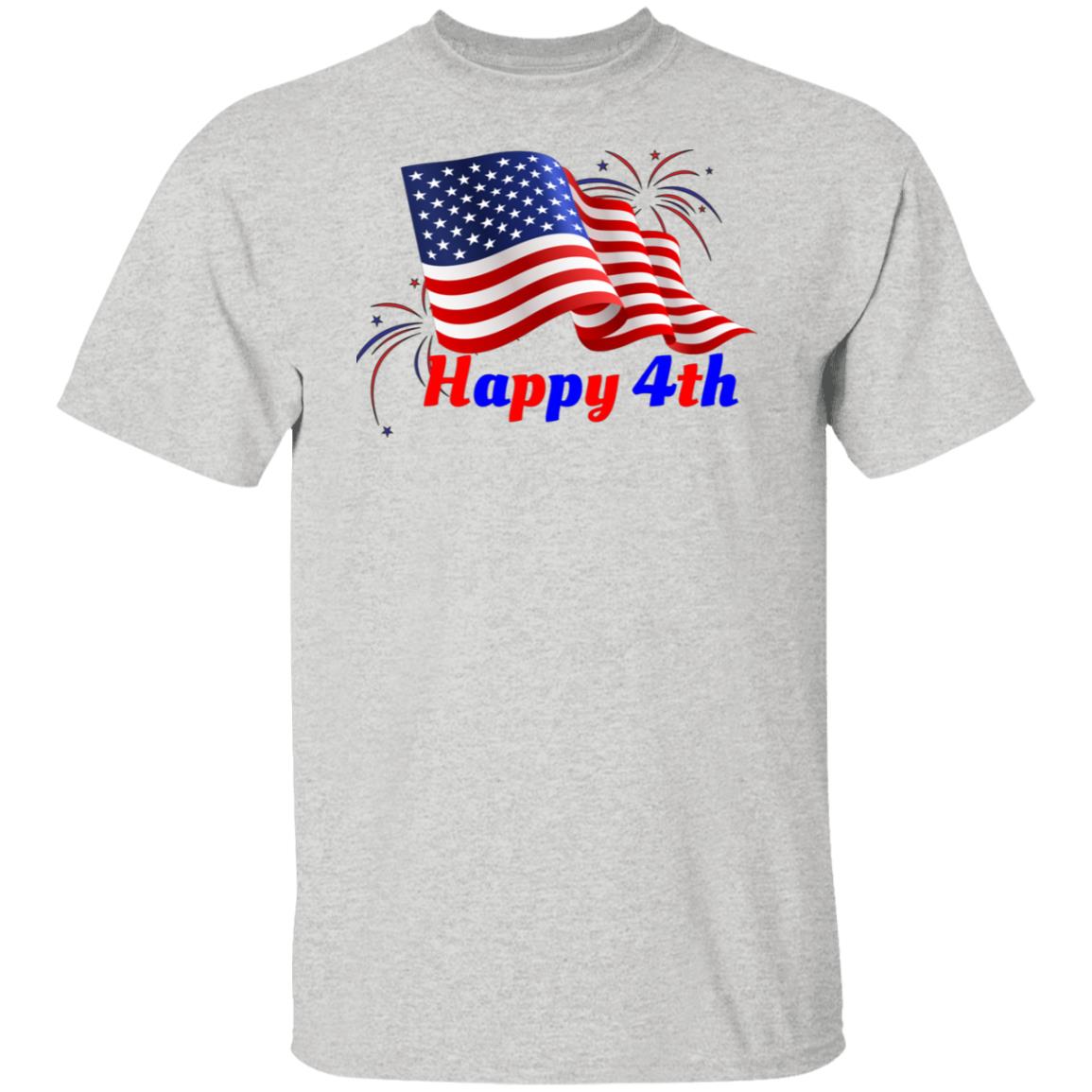 Happy 4th (Independence Day T-Shirt)