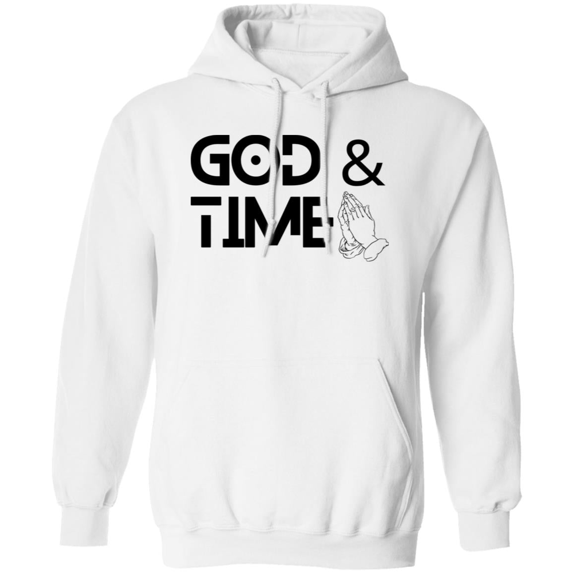 God & Time (black print) Hoodie