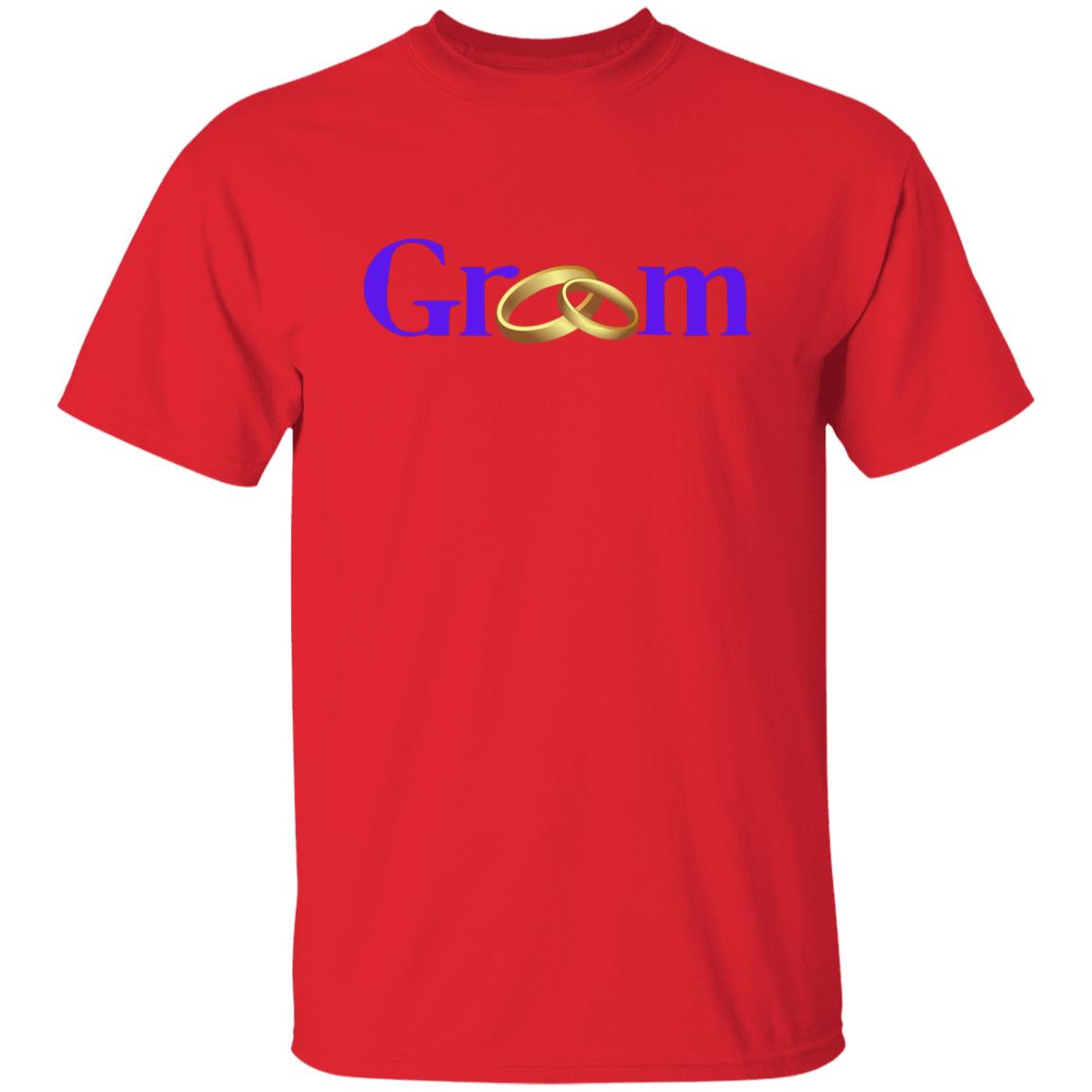 Groom (Blue Print) T-Shirt