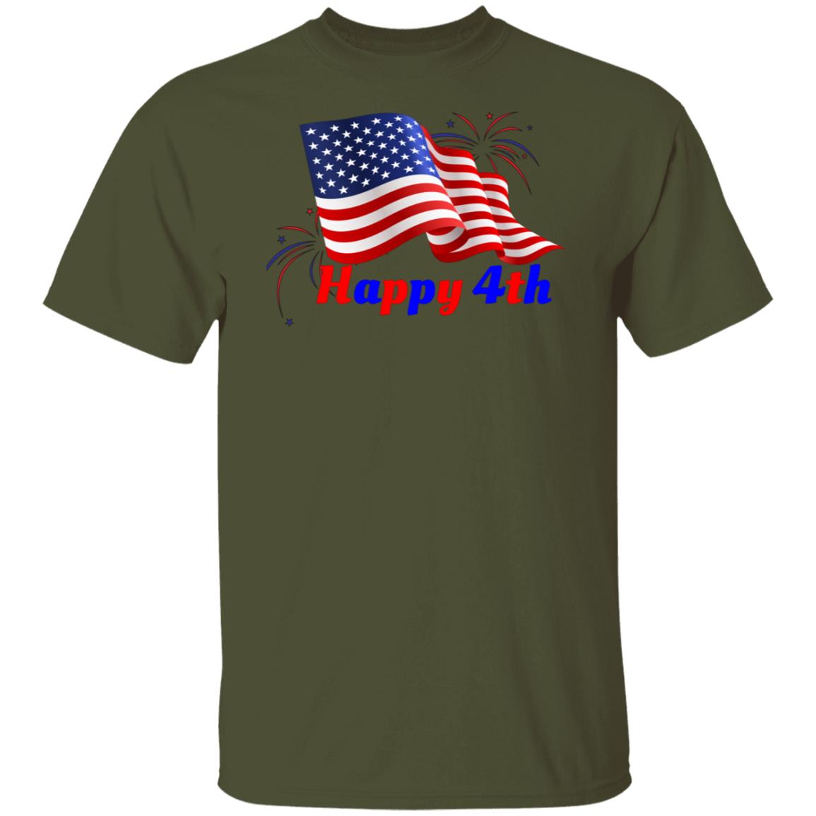 Happy 4th (Independence Day T-Shirt)