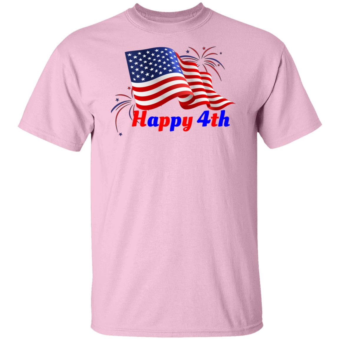 Happy 4th (Independence Day T-Shirt)