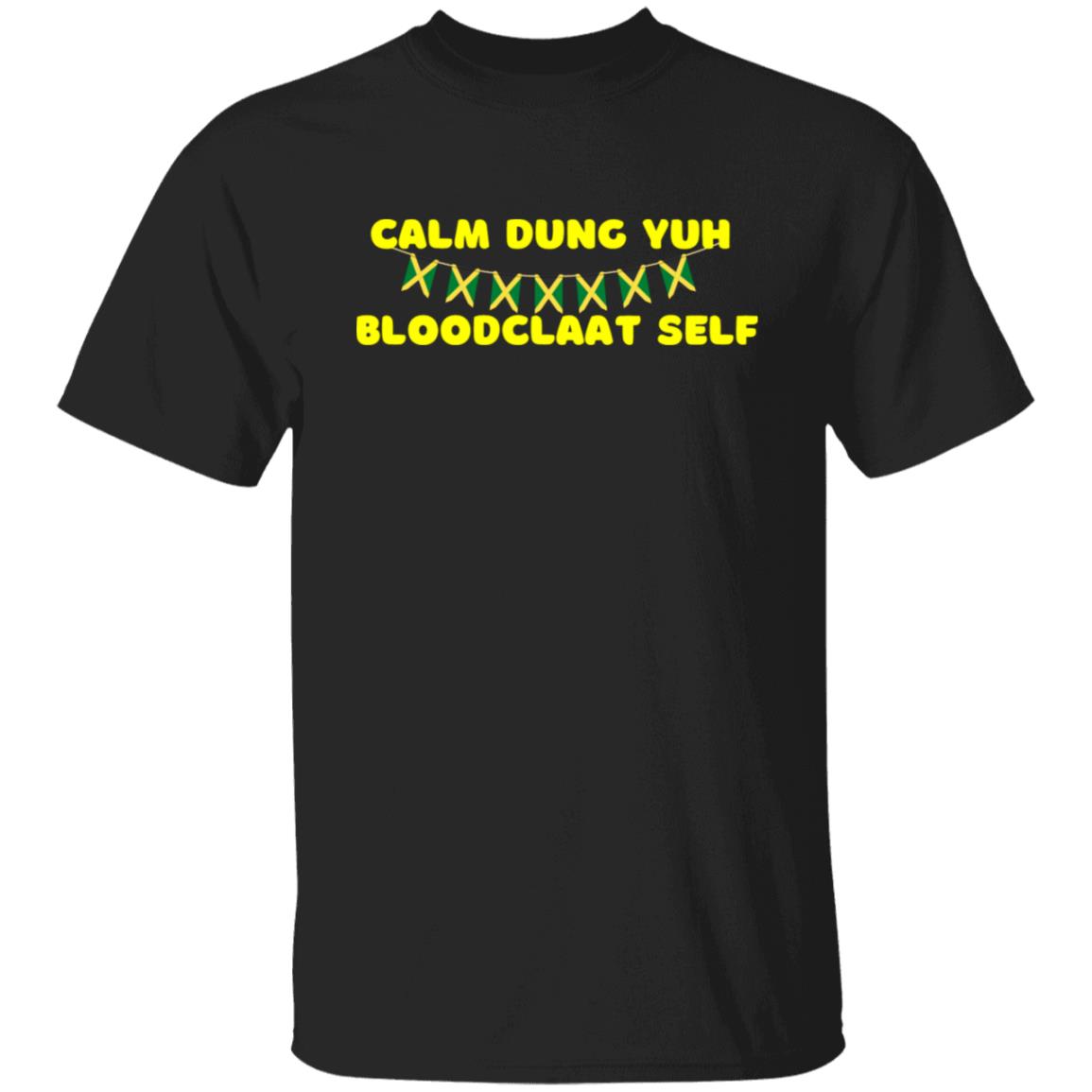 Calm Dung Yuhself (yellow print)