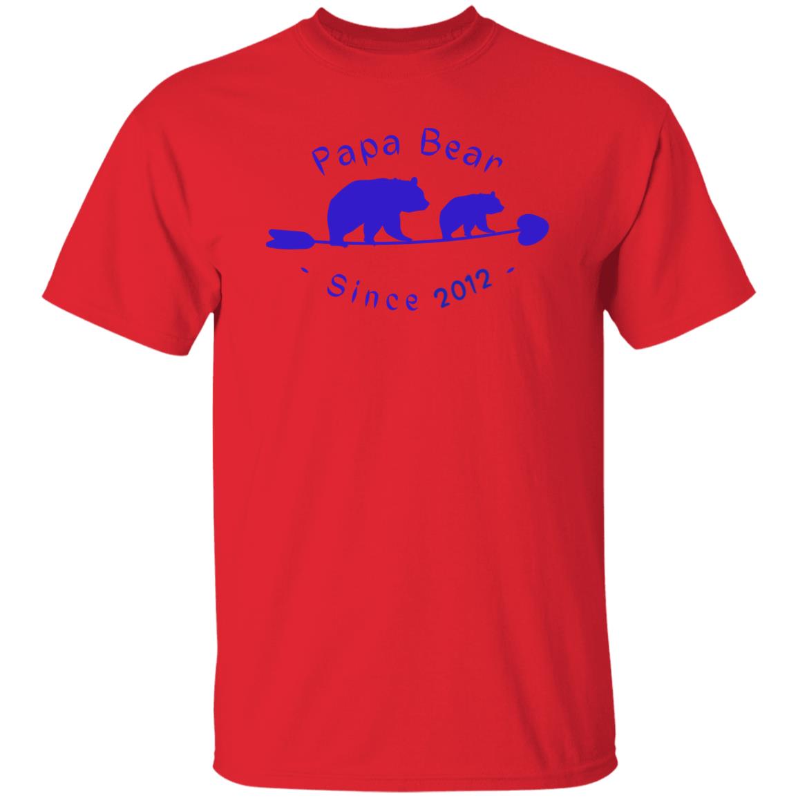 [Personalized] Papa Bear T-Shirt