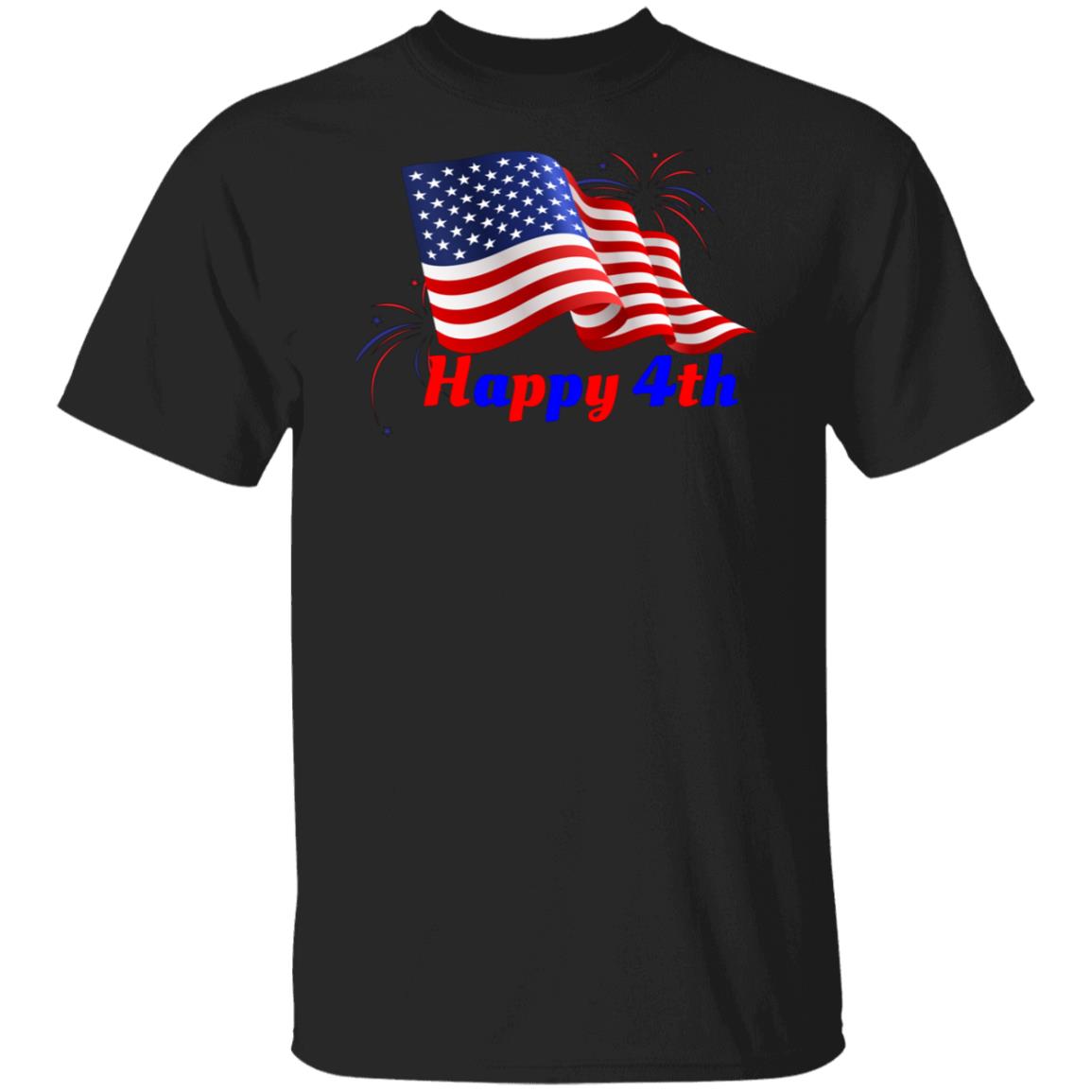 Happy 4th (Independence Day T-Shirt)