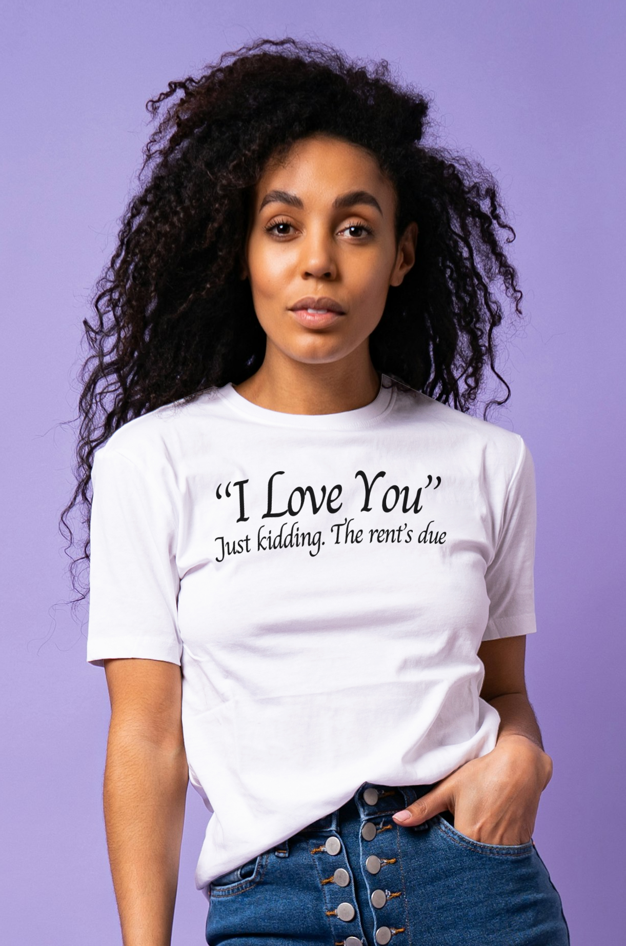 I love you Just Kidding short Sleeve Tee