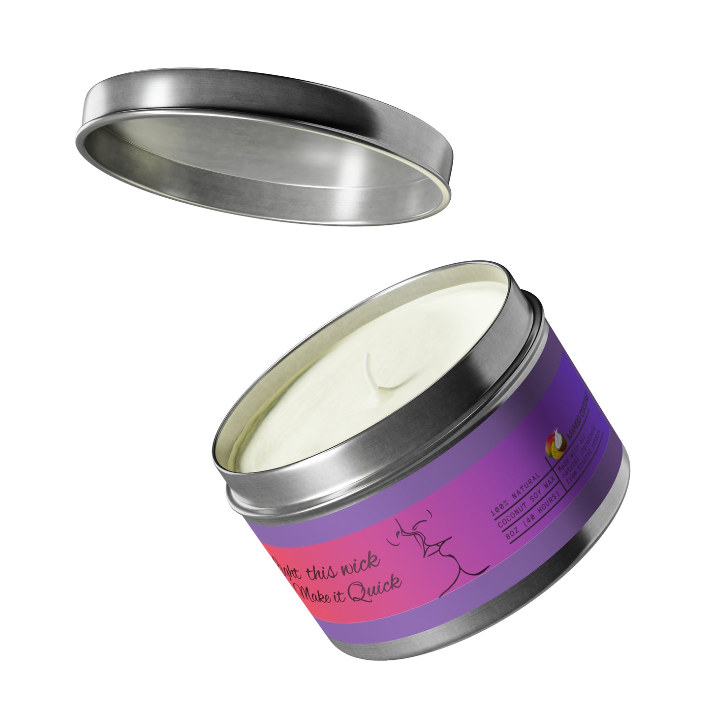 "Quickie" Tin Candles