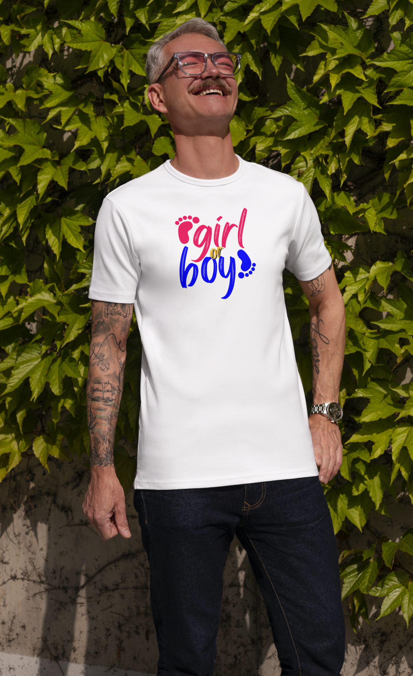 Boy or Girl (Gender Reveal) G500 5.3 oz. T-Shirt