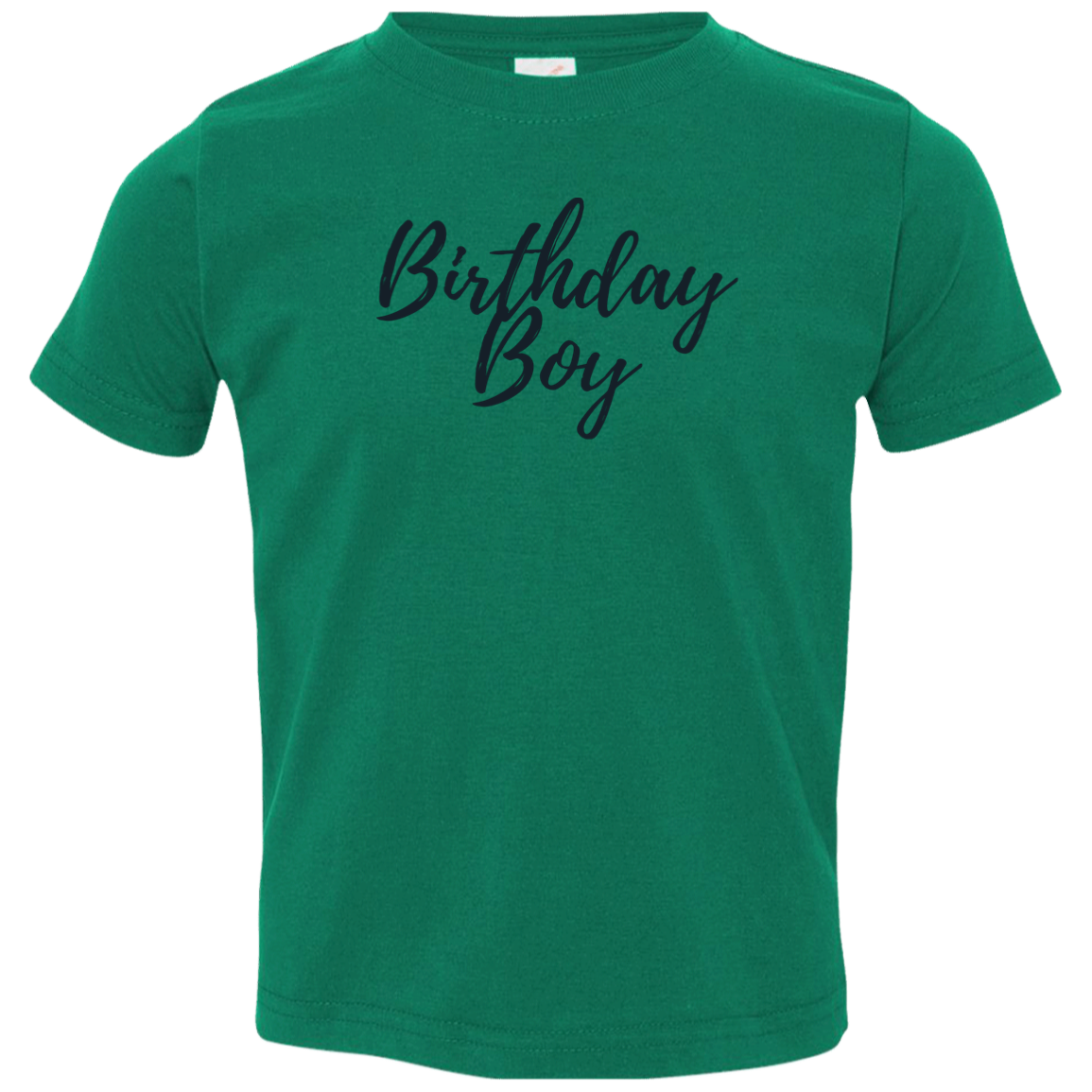 Birthday Boy (Black Print) 3321 Toddler Jersey T-Shirt