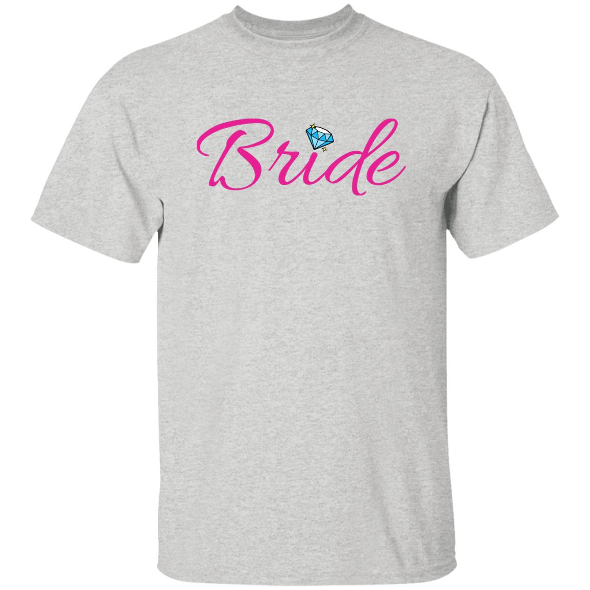 Bride (Pink Print) G500 5.3 oz. T-Shirt