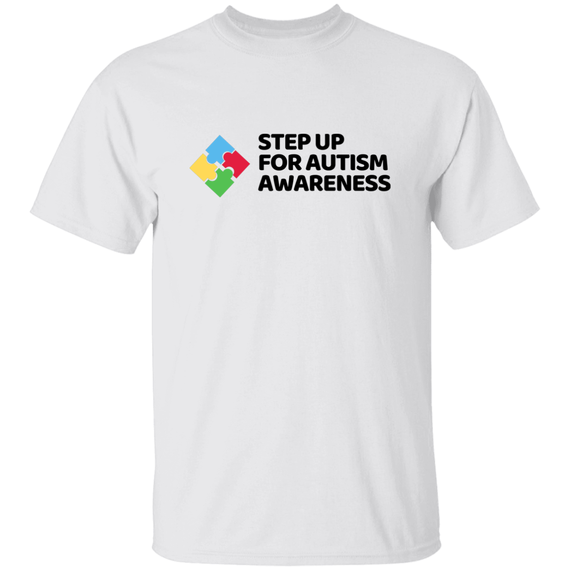 Autism Awareness (Black Print) G500 5.3 oz. T-Shirt