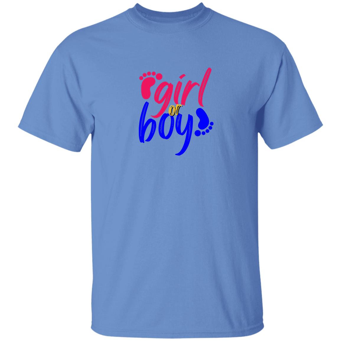 Boy or Girl (Gender Reveal) G500 5.3 oz. T-Shirt
